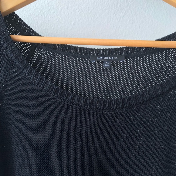 Black knitted top - Picture 3 of 4